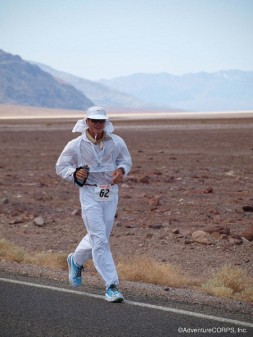 San Clemente's Griff Griffith participating in the Badwater 135 Ultramarathon.